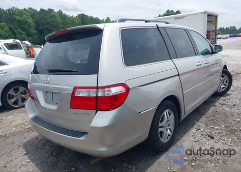 2005 Honda Odyssey Ex-L из США, поврежденный, VIN 5FNRL38615B408105